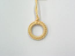 Rayon Ring Pull (Each) Cream